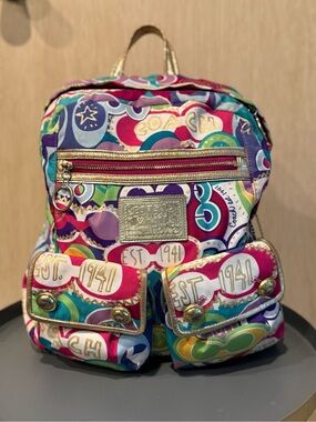Coach Poppy Pop C backpack